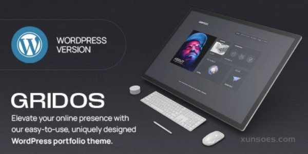 Gridos Creative Personal Portfolio WordPress Theme 1.0.0 GPL Theme