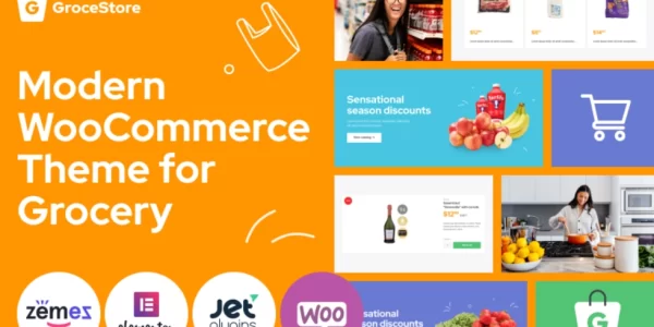 GroceStore Bright And Attractive Grocery eCommerce Website WooCommerce Theme 1.0.0 GPL Theme