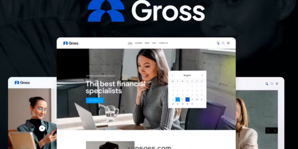 Gross – Business Consulting WordPress Theme 1.0.0 GPL Theme