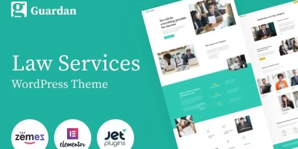 Guardan Law Services Multipurpose Classic WordPress Elementor Theme WordPress Theme 1.0.1 GPL Theme
