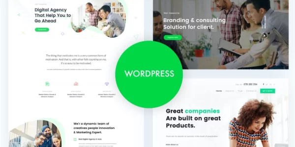 Gullu Agency Multipurpose WordPress Theme 2.0.0 GPL Theme