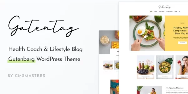 GutenTag 100% Gutenberg Blog WordPress Theme 1.0.1 GPL Theme