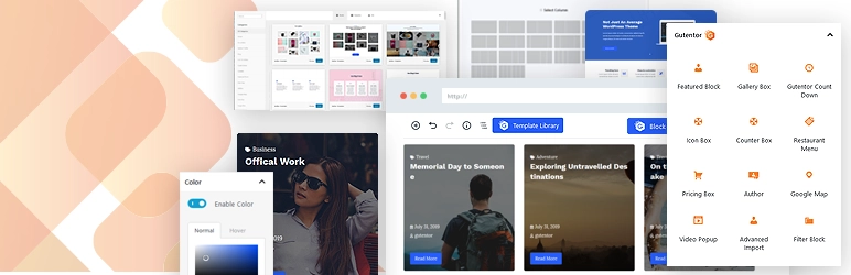 Gutentor PRO – Gutenberg Blocks – Page Builder for Gutenberg Editor 3.2.5 GPL Plugins