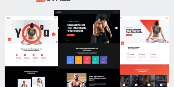 Gymee Fitness WordPress Theme 1.0 GPL Theme