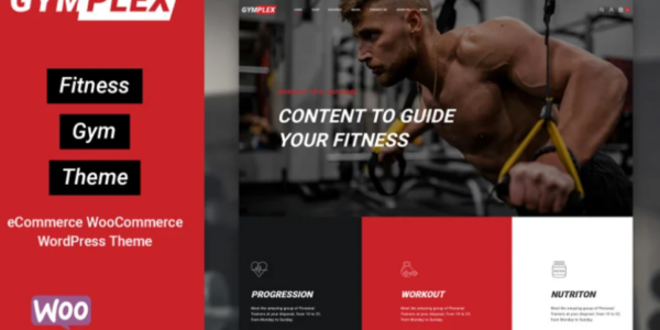 Gymplex Sports, Fitness and Gym WooCommerce Theme 1.0 GPL Theme