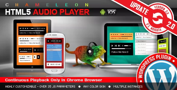 HTML5 Audio Player WordPress Plugin 3.4 GPL Plugins