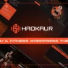 Hadkaur Fitness and Gym WordPress Theme 1.0 GPL Theme