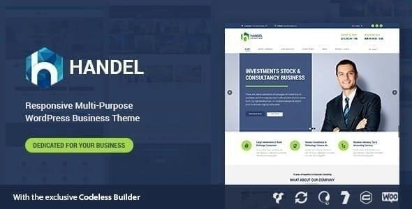 Handel Consulting WordPress Theme 1.7.5 GPL Theme