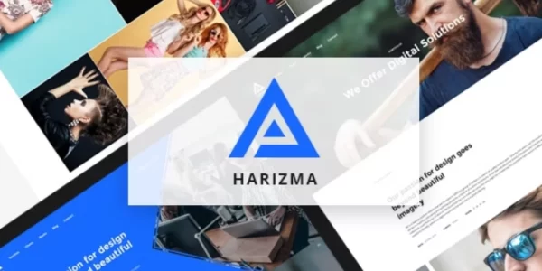 Harizma – Modern Creative Agency WordPress Theme 2.5.1 GPL Theme