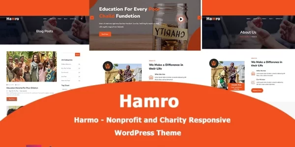 Harmo Churches and Charity WordPress Theme 1.0.0 GPL Theme