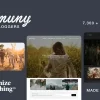 Harmuny Modern WordPress Blog Theme 1.4.1 GPL Theme