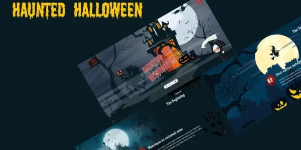 Haunted Halloween WordPress Theme WordPress Theme 2023 GPL Theme
