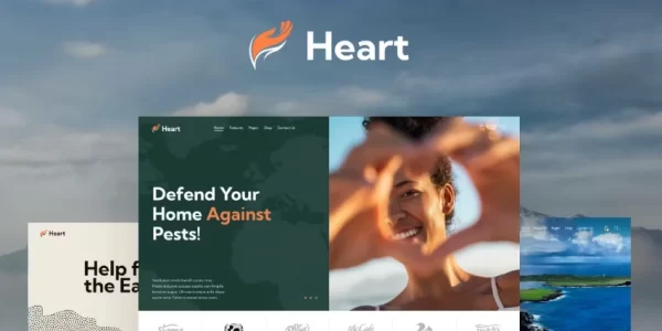 Heart – Donation Charity Non-Profit WordPress Theme + AI 1.0.0 GPL Theme