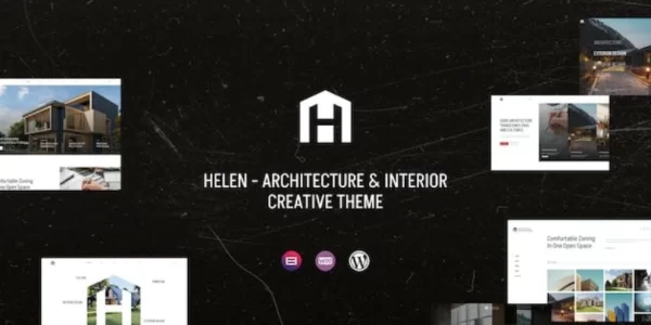Helen Architecture Interior Creative Theme 1.0 GPL Theme