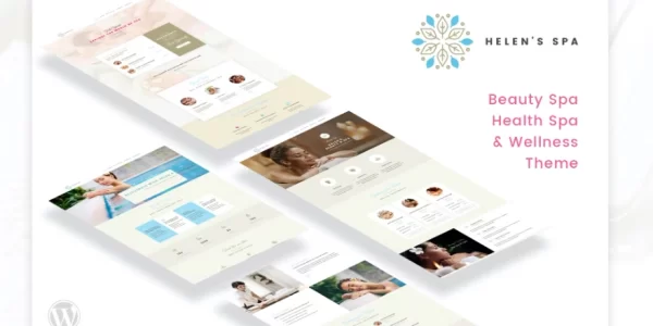 Helen’s Spa Beauty, Health Spa Wellness Theme 2.8 GPL Theme