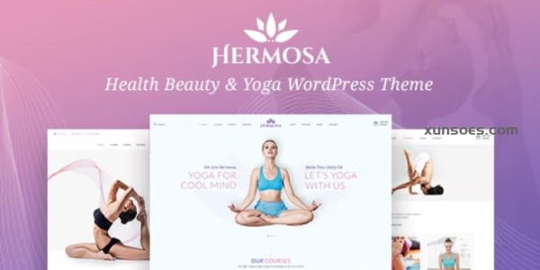 Hermosa Health Beauty Yoga WordPress Theme 1.4.7 GPL Theme
