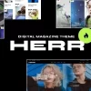 Herr Digital Magazine Theme 1.0 GPL Theme