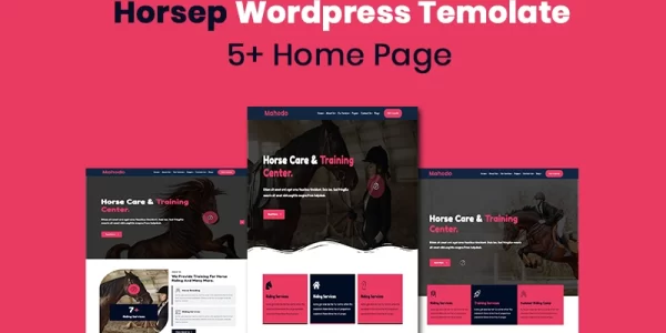 Horsep Equestrian and Horse Riding, Racing WordPress Theme 1.0.0 GPL Theme