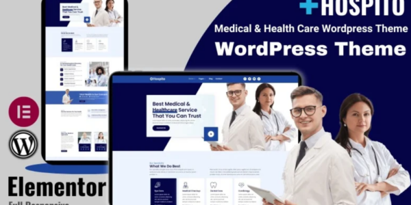 Hospito Medical Healthcare Full Responsive WordPress Theme 1.0.0 GPL Theme