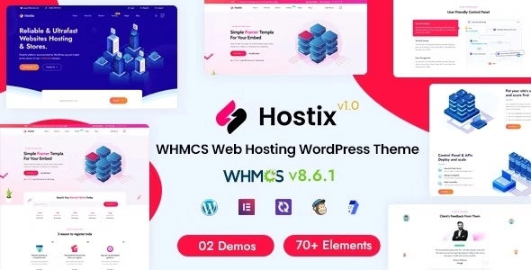 Hostix Hosting WHMCS 2.1 GPL Theme