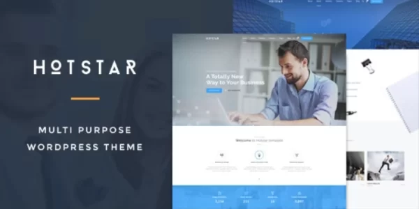 HotStar Multi-Purpose Business Theme 1.4.1 GPL Theme