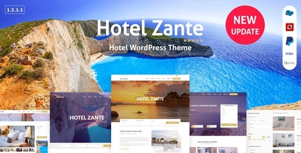 Hotel Zante 1.3.4.8 GPL Theme
