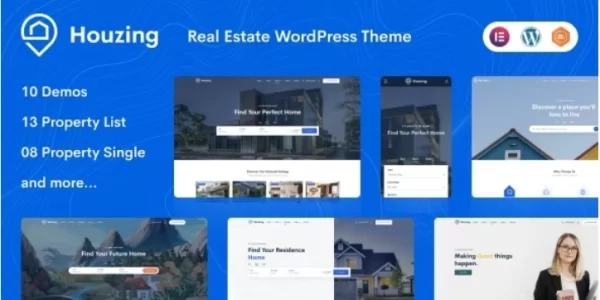 Houzing – Real Estate WordPress Theme 1.0.6 GPL Theme