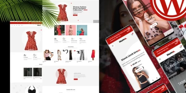 Huma Multipurpose eCommerce WordPress Theme 1.0.0 GPL Theme