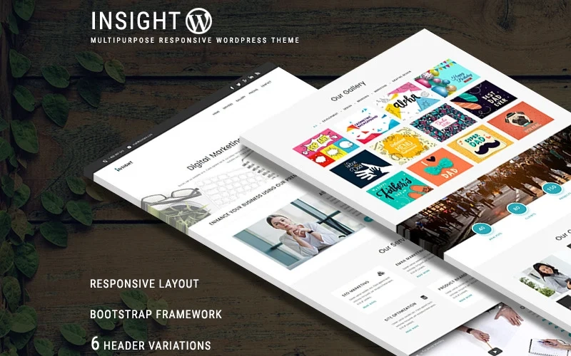 INSIGHT Multipurpose Responsive WordPress Theme 1.0 GPL Theme