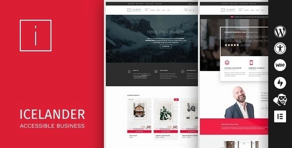 Icelander WooCommerce WordPress Theme 1.5.7 GPL Theme