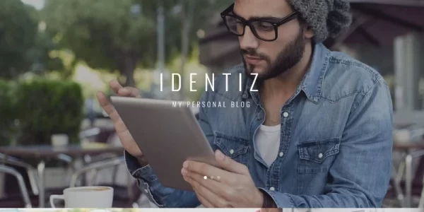 Identiz Personal Blog WordPress Theme 1.0.0 GPL Theme