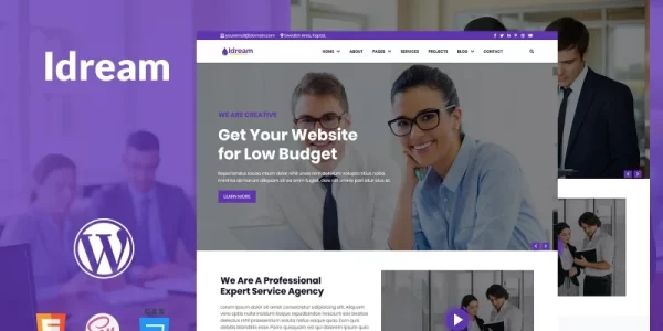 Idream Multipurpose WordPress Theme 1.0.0 GPL Theme