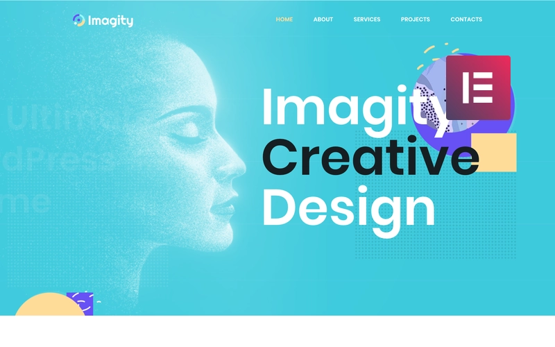 Imagity Creative Minimal WordPress Elementor Theme WordPress Theme 1.0.0 GPL Theme