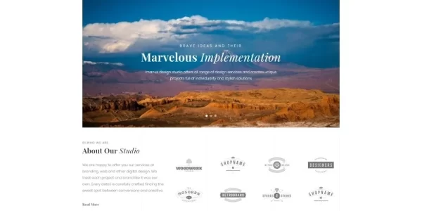 Imanus Design Multipurpose Minimal WordPress Elementor Theme WordPress Theme 1.0.0 GPL Theme