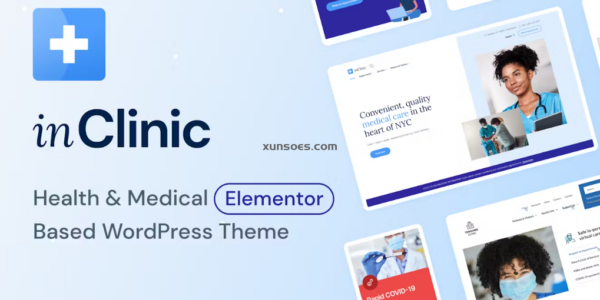InClinic Healthcare Medical WordPress Theme 1.1.4 GPL Theme
