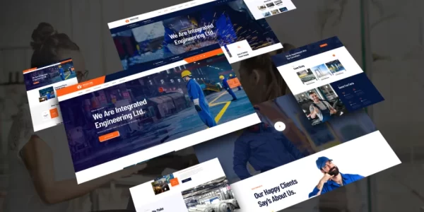 Industing Factory Business WordPress Theme 1.0 GPL Theme