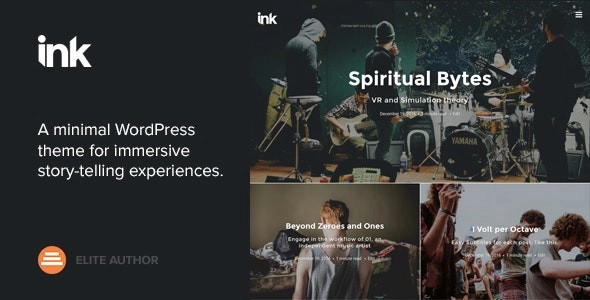 Ink — A WordPress Blogging theme to tell Stories 2.3.4 GPL Theme