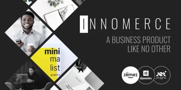 Innomerce Business Multipurpose Minimal WordPress Elementor Theme WordPress Theme 2.1 GPL Theme