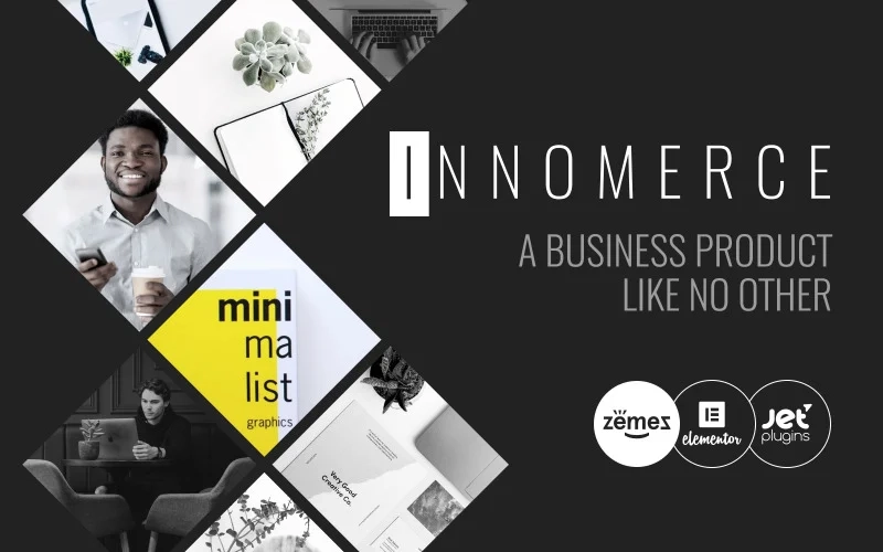 Innomerce Business Multipurpose Minimal WordPress Elementor Theme WordPress Theme 2.1 GPL Theme