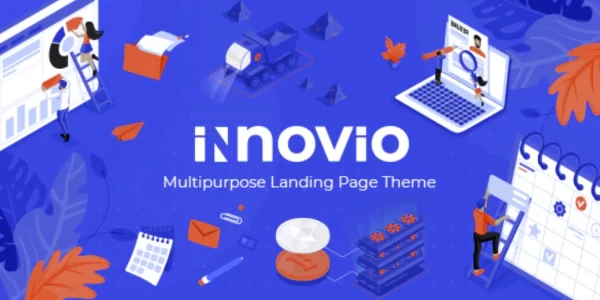 Innovio Multipurpose Landing Page Theme 1.7 GPL Theme