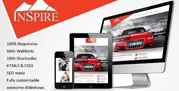 Inspire – Business WordPress Theme 10.13 GPL Theme