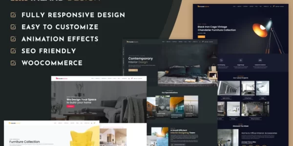 Interior Design WordPress Theme 1.0.2 GPL Theme