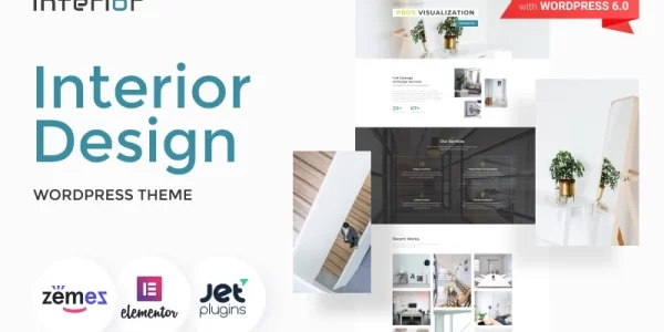 Interior Interior Design Company Responsive WordPress Theme 1.0.1 GPL Theme