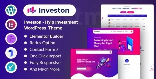 Investon Investment, Business, Finance ,Consulting Agency WordPress Theme 1.0.1 GPL Theme