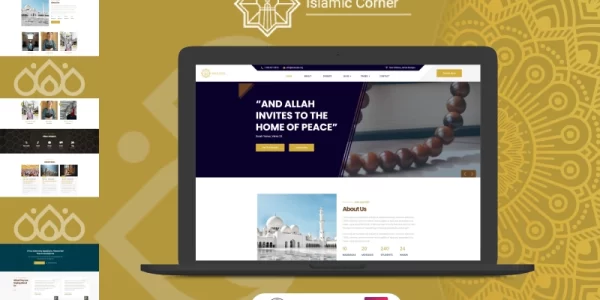 Islamic Corner WordPress Theme 1.0.0 GPL Theme