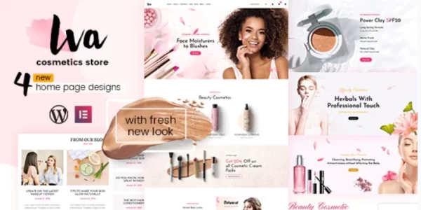 Iva Beauty Cosmetics Shop 3.0 GPL Theme