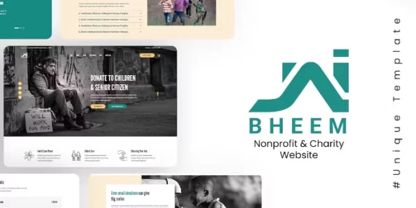 JaiBheem NonProfit Charity WordPress Theme 1.0.3 GPL Theme