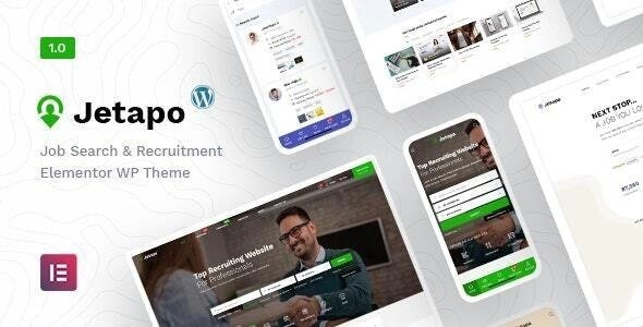 Jetapo | Jobboard WordPress Theme 1.3.3 GPL Theme