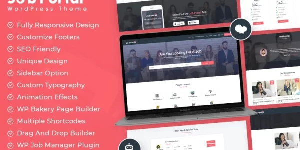 Job Portal WordPress Theme 1.0.0 GPL Theme