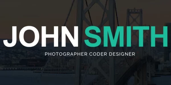JohnSmith Online CV WordPress Theme 1.2.3 GPL Theme